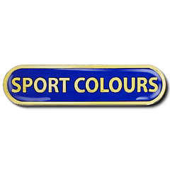 Sport Colours Bar Badge by School Badges UK