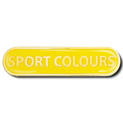 Sport Colours Bar Badge by School Badges UK